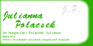 julianna polacsek business card